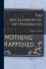Das Mecklenburgische Volksratsel - Book