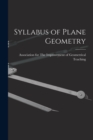 Syllabus of Plane Geometry - Book