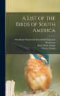 A List of the Birds of South America - Book