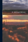 A Memorial - Book