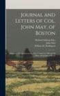 Journal and Letters of Col. John May, of Boston : Relative to two Journeys to the Ohio Country in 1788 and '89; With a Biographical Sketch - Book