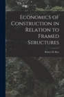 Economics of Construction in Relation to Framed Structures - Book