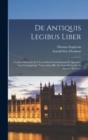 De Antiquis Legibus Liber : Cronica Maiorum Et Vicecomitum Londoniarum Et Quedam, Gue Contingebant Temporibus Illis Ab Anno Mclxxviii An Annum Mcclxxiv - Book