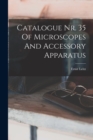 Catalogue Nr. 35 Of Microscopes And Accessory Apparatus - Book