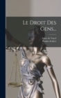Le Droit Des Gens... - Book