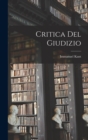 Critica Del Giudizio - Book