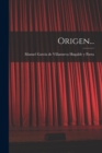 Origen... - Book
