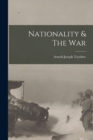 Nationality & The War - Book