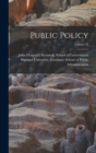 Public Policy; Volume 12 - Book