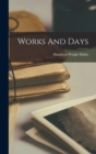 Works And Days - Book