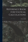 Reference Book for Statical Calculations - Book