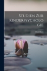 Studien zur Kinderpsychologie - Book