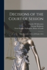 Decisions of the Court of Session : From November 1825 to [20Th July 1841] - Book