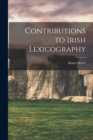 Contributions to Irish Lexicography - Book