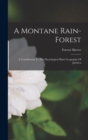 A Montane Rain-forest : A Contribution To The Physiological Plant Geography Of Jamaica - Book