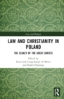 Law and Christianity in Poland : The Legacy of the Great Jurists - Book