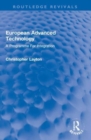 European Advanced Technology : A Programme For Integration - Book