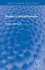 Studies in Metaphilosophy - Book