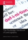 The Routledge Handbook of Lexicography - Book