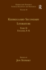 Volume 18, Tome II: Kierkegaard Secondary Literature : English, A - K - Book
