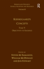 Volume 15, Tome V: Kierkegaard's Concepts : Objectivity to Sacrifice - Book