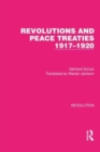 Revolutions and Peace Treaties 1917-1920 - Book
