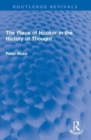 The Place of Hooker in the History of Thought - Book