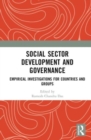 Social Sector Development and Governance : Empirical Investigations for Countries and Groups - Book