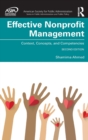 Effective Nonprofit Management : Context, Concepts, and Competencies - Book