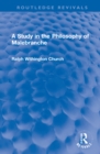 A Study in the Philosophy of Malebranche - Book