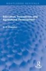 Education, Innovations, and Agricultural Development : A Study of North India (1961-72) - Book