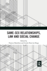 Same-Sex Relationships, Law and Social Change - Book