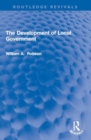 The Development of Local Government - Book