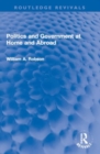 Politics and Government at Home and Abroad - Book