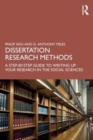 Dissertation Research Methods : A Step-by-Step Guide to Writing Up Your Research in the Social Sciences - Book