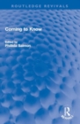 Coming to Know - Book