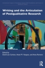 Writing and the Articulation of Postqualitative Research - Book