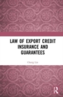 Law of Export Credit Insurance and Guarantees - Book