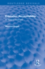 Education Accountability : An Analytic Overview - Book