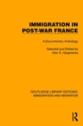 Immigration in Post-War France : A Documentary Anthology - Book