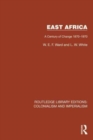 East Africa : A Century of Change 1870–1970 - Book