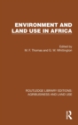Environment and Land Use in Africa - Book