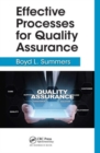 Effective Processes for Quality Assurance - Book
