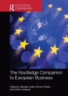 The Routledge Companion to European Business - Book