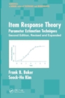 Item Response Theory : Parameter Estimation Techniques, Second Edition - Book