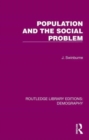 Population and the Social Problem - Book