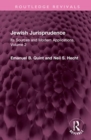 Jewish Jurisprudence : Its Sources and Modern Applications, Volume 2 - Book