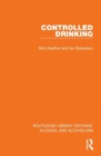 Controlled Drinking - Book