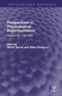 Perspectives in Psychological Experimentation : Toward the Year 2000 - Book