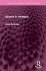 Essays in Analysis - Book